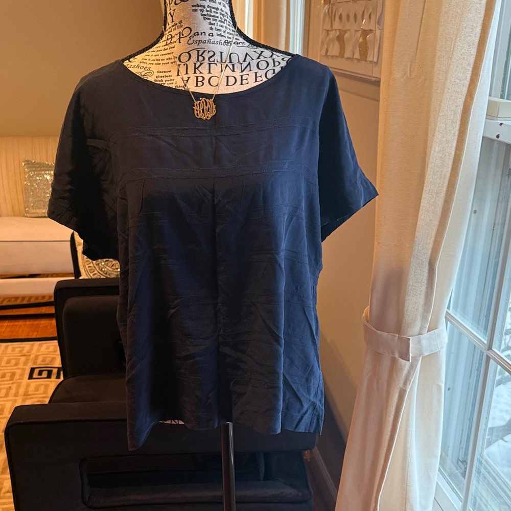 club monaco Navy Blue Women's Top